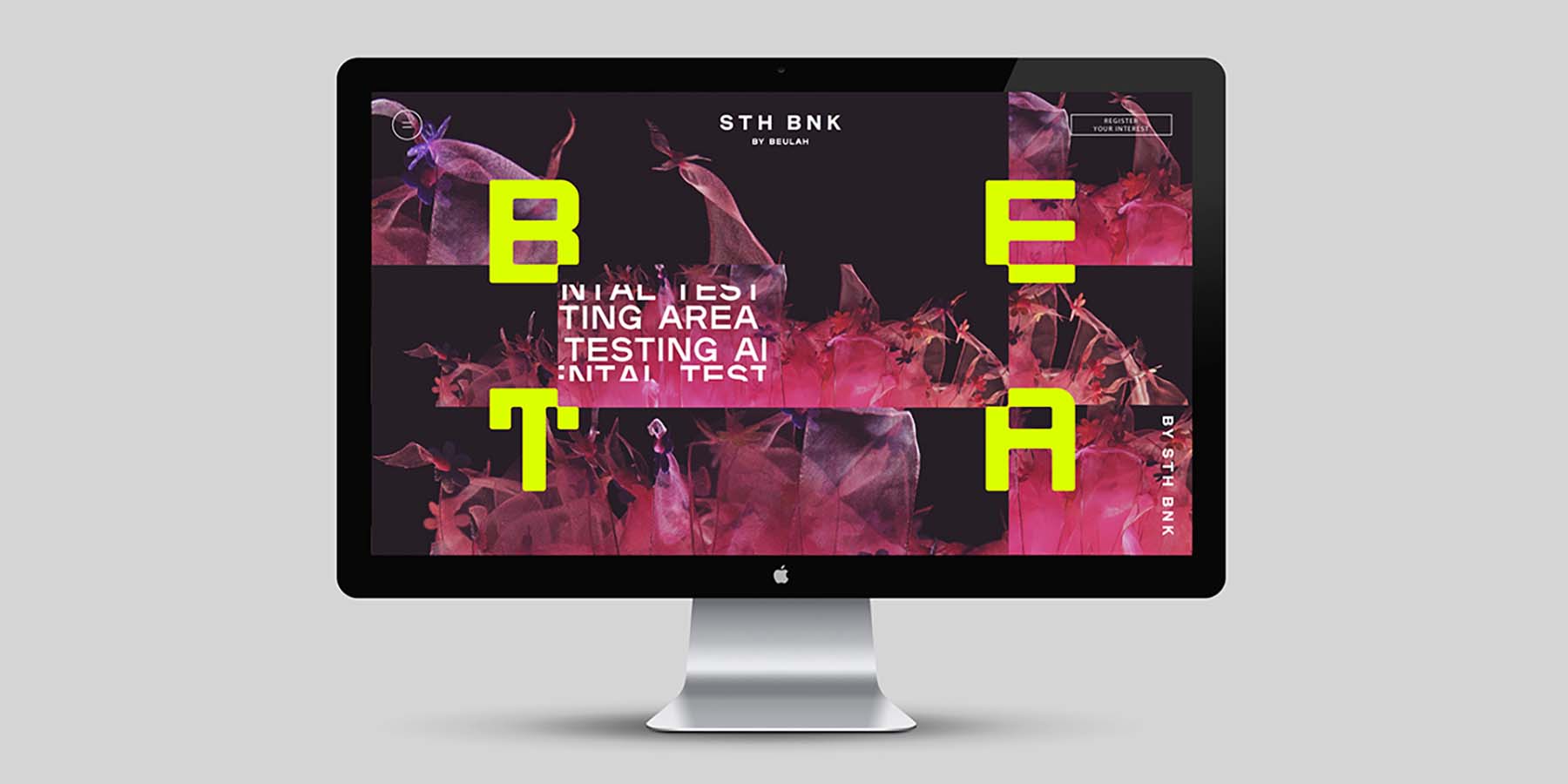 BETA by STH BNK Website Landing Page Design