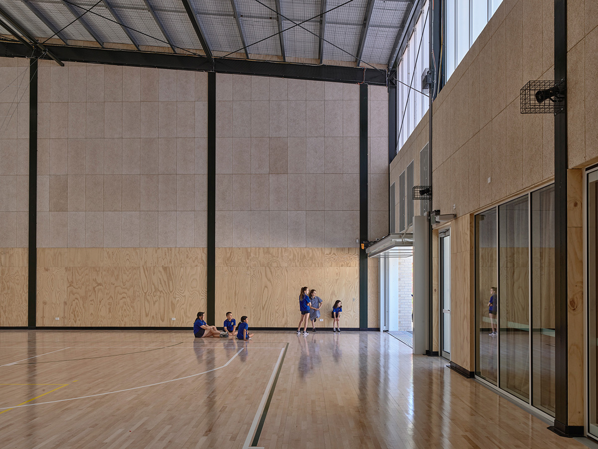 Internal gymnasium/performance centre