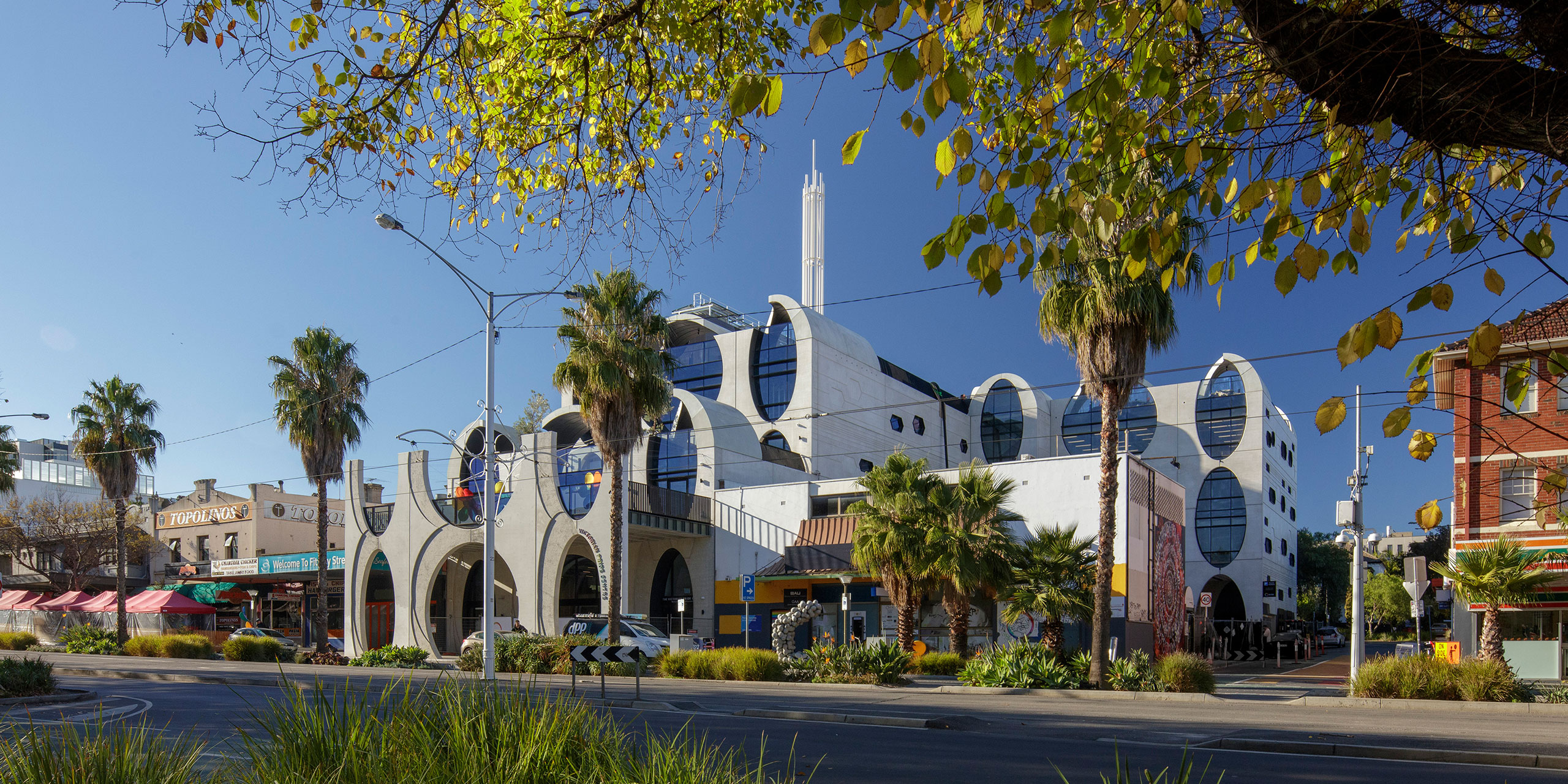 Victorian Pride Centre - Fitzroy Street View. Photo by John Gollings