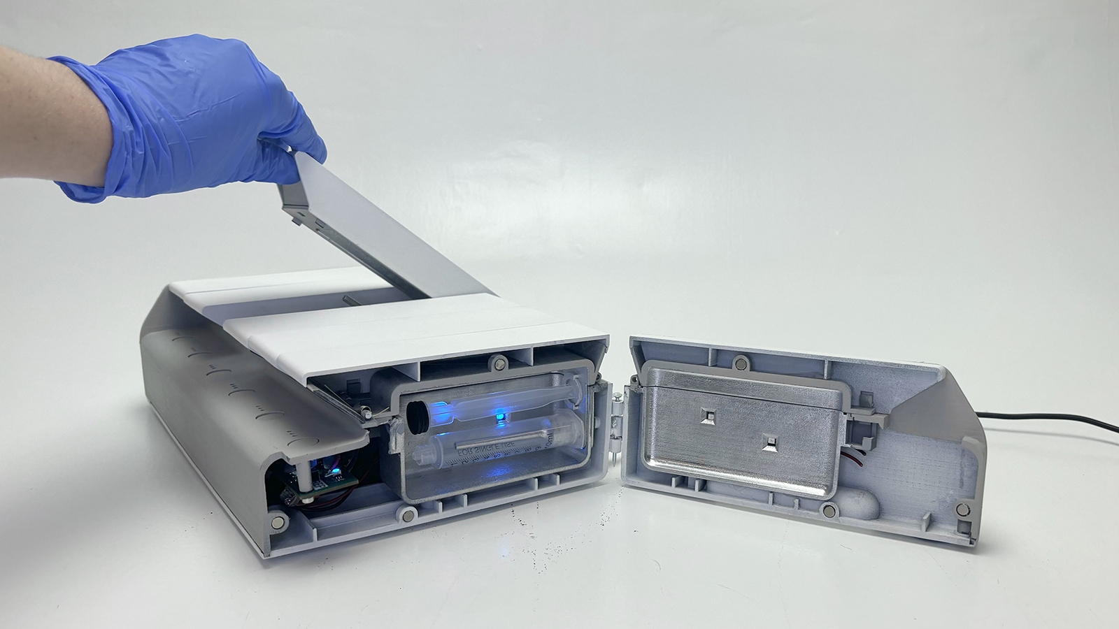 Prototype with section view