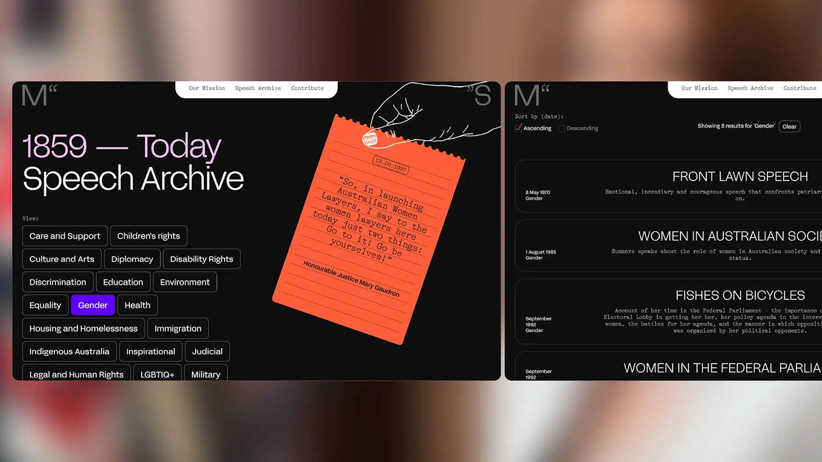 Madam Speaker Filter