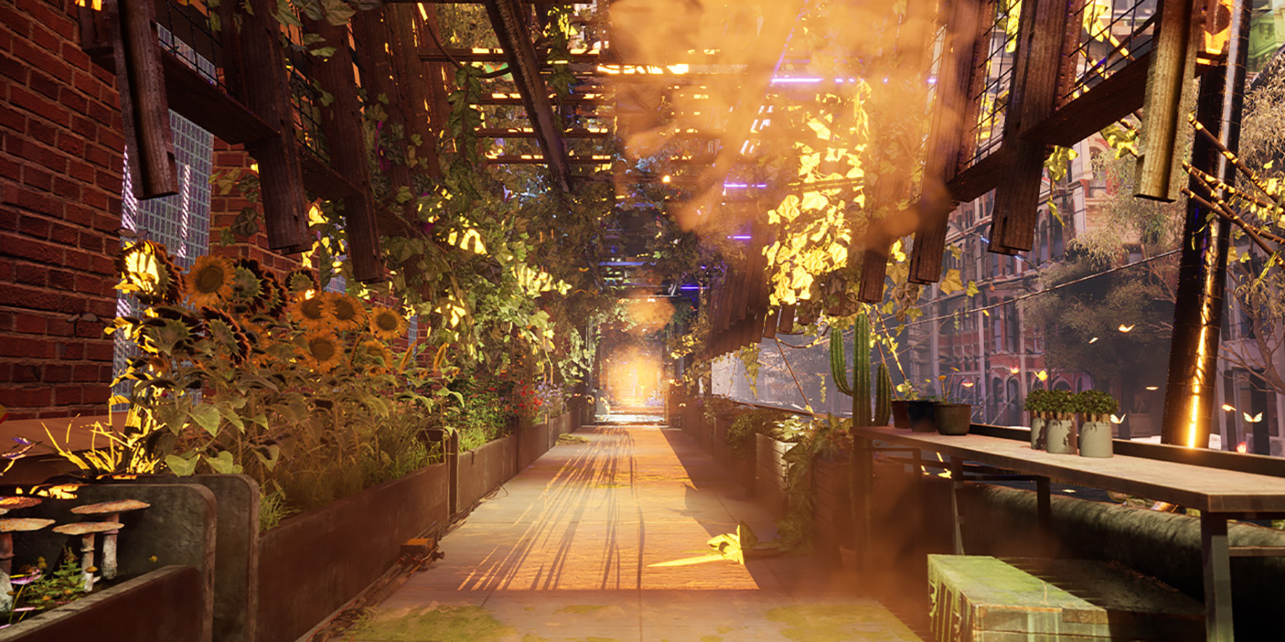 New productive landscapes situated inside new urban connections.