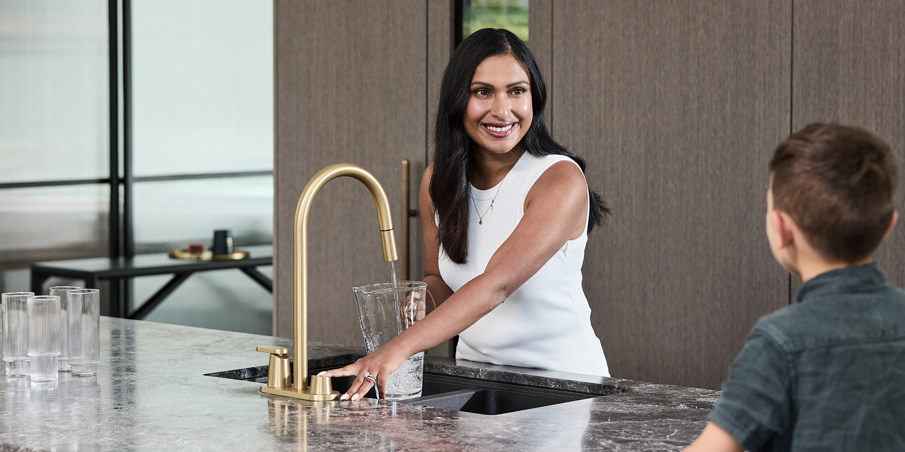 Alkaline Water at a touch of a button