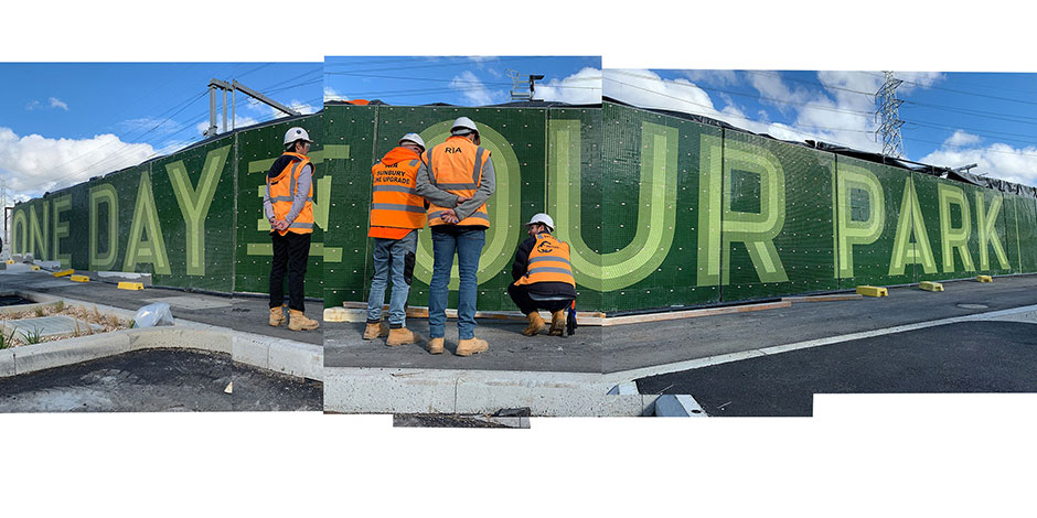 One Day In Our Park (2025), Construction