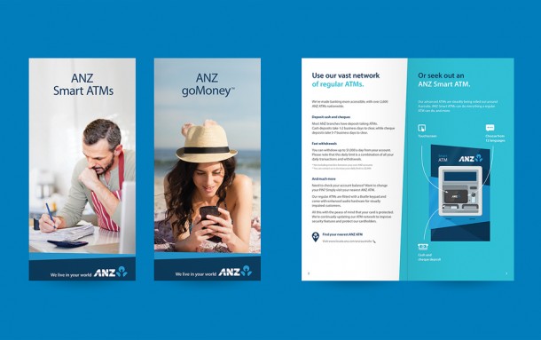 ANZ smart ATM and gGo Money brochure