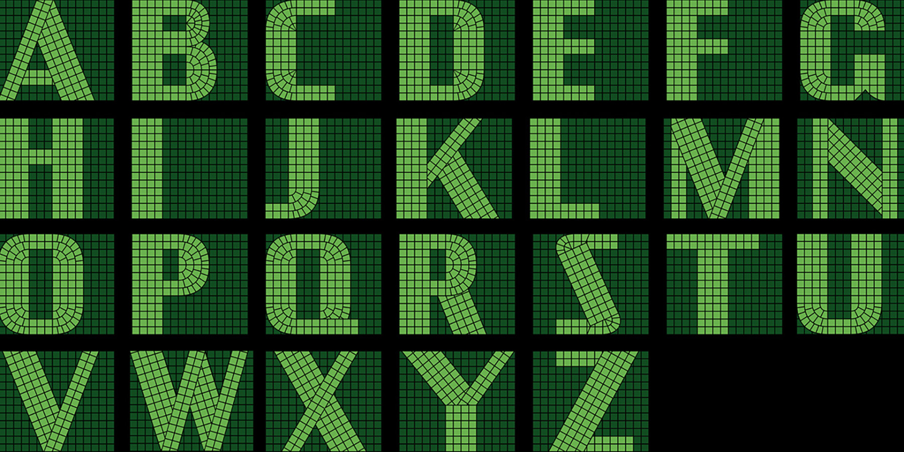 One Day In Our Park (2025), Custom Typeface Holland 4