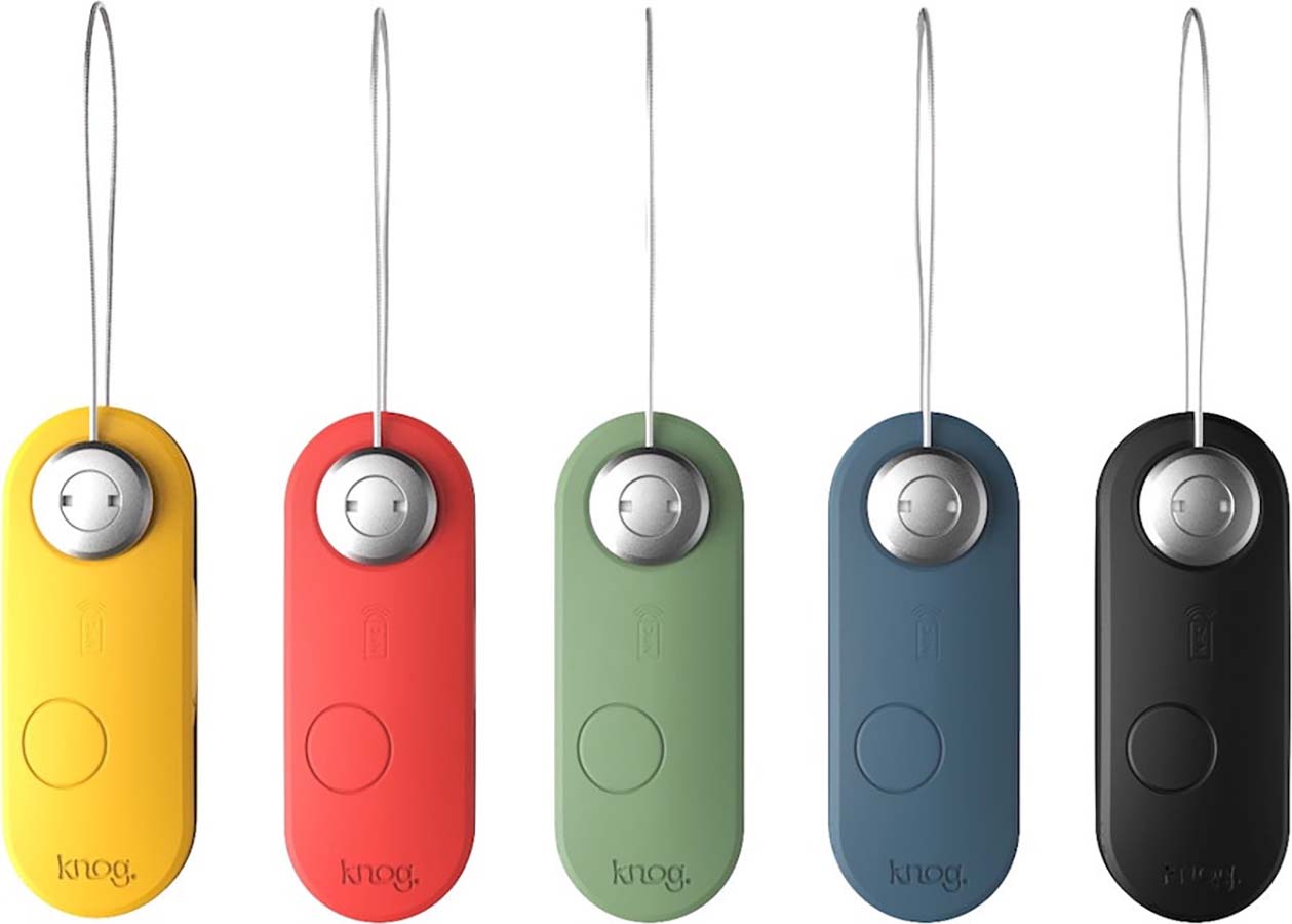 The line up of all the colours that Knog's Scout Travel will be available in - Front View