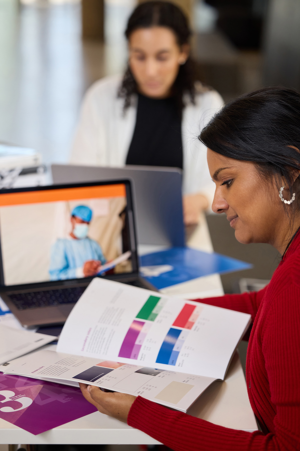 Image of guideline designer using the WHO Principles and Tools.