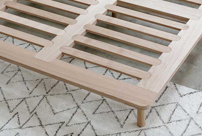 Eva Timber Bed Base - VPDA