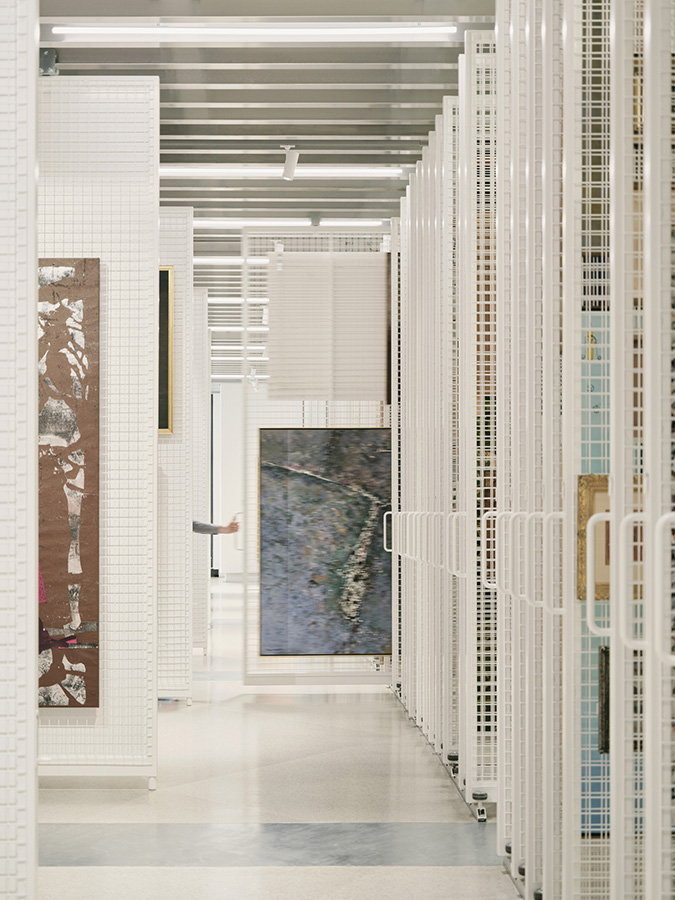 Collection store with private archive is a shared cultural experience