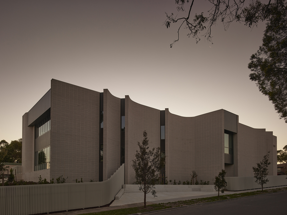 Crestdale road elevation view