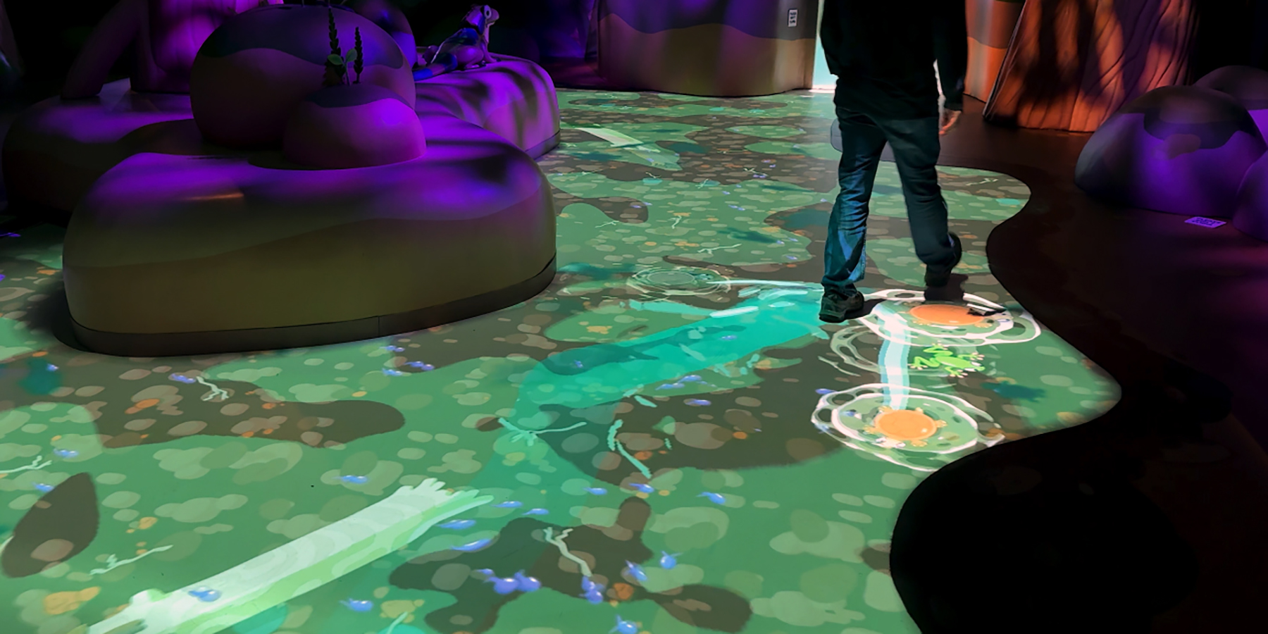 Immersive Digital Creek at Bluey's World