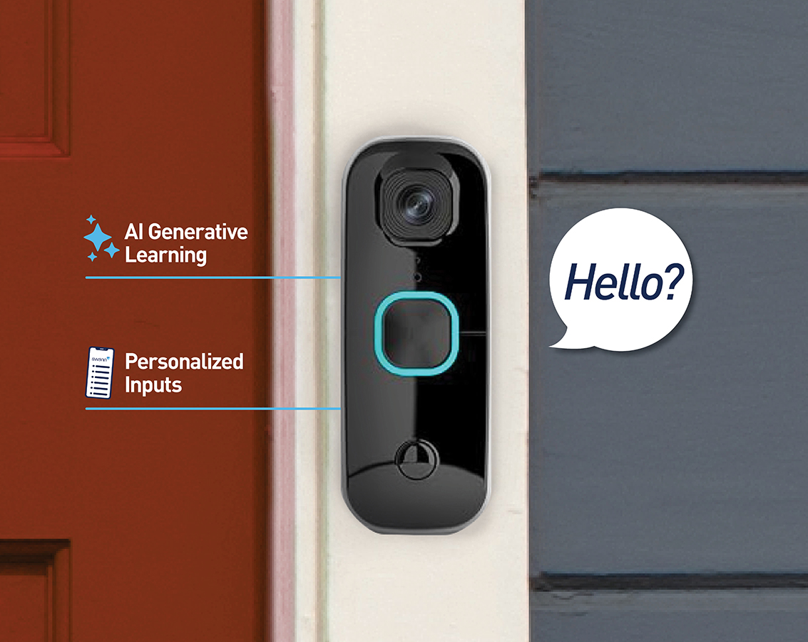 SwannBuddy4K doorbell, along with text which reads