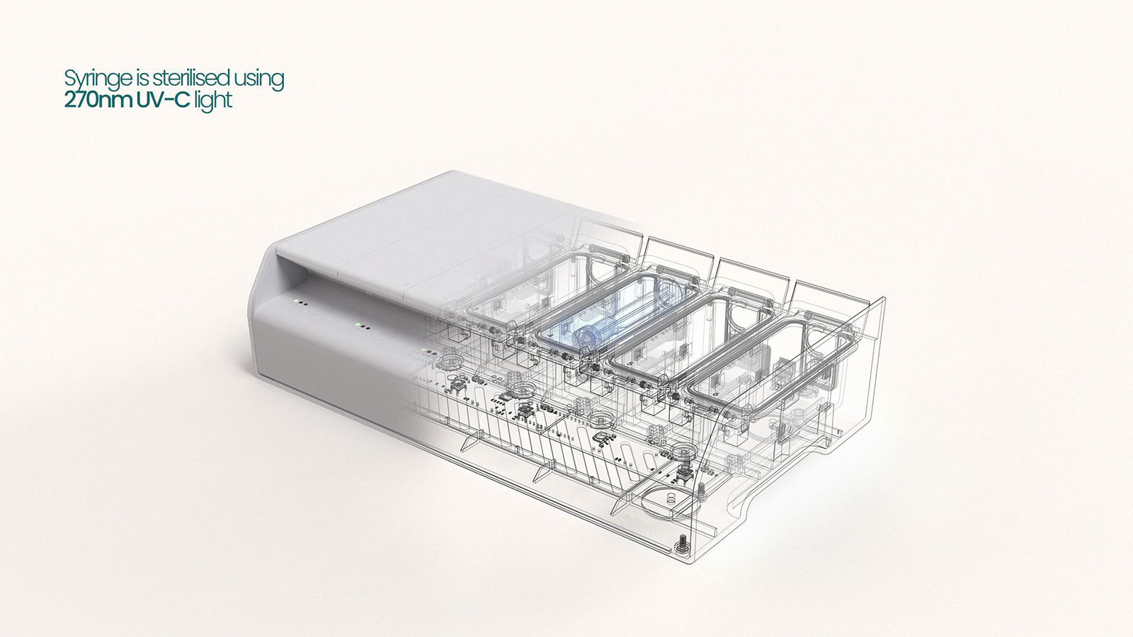 Internal detail section view