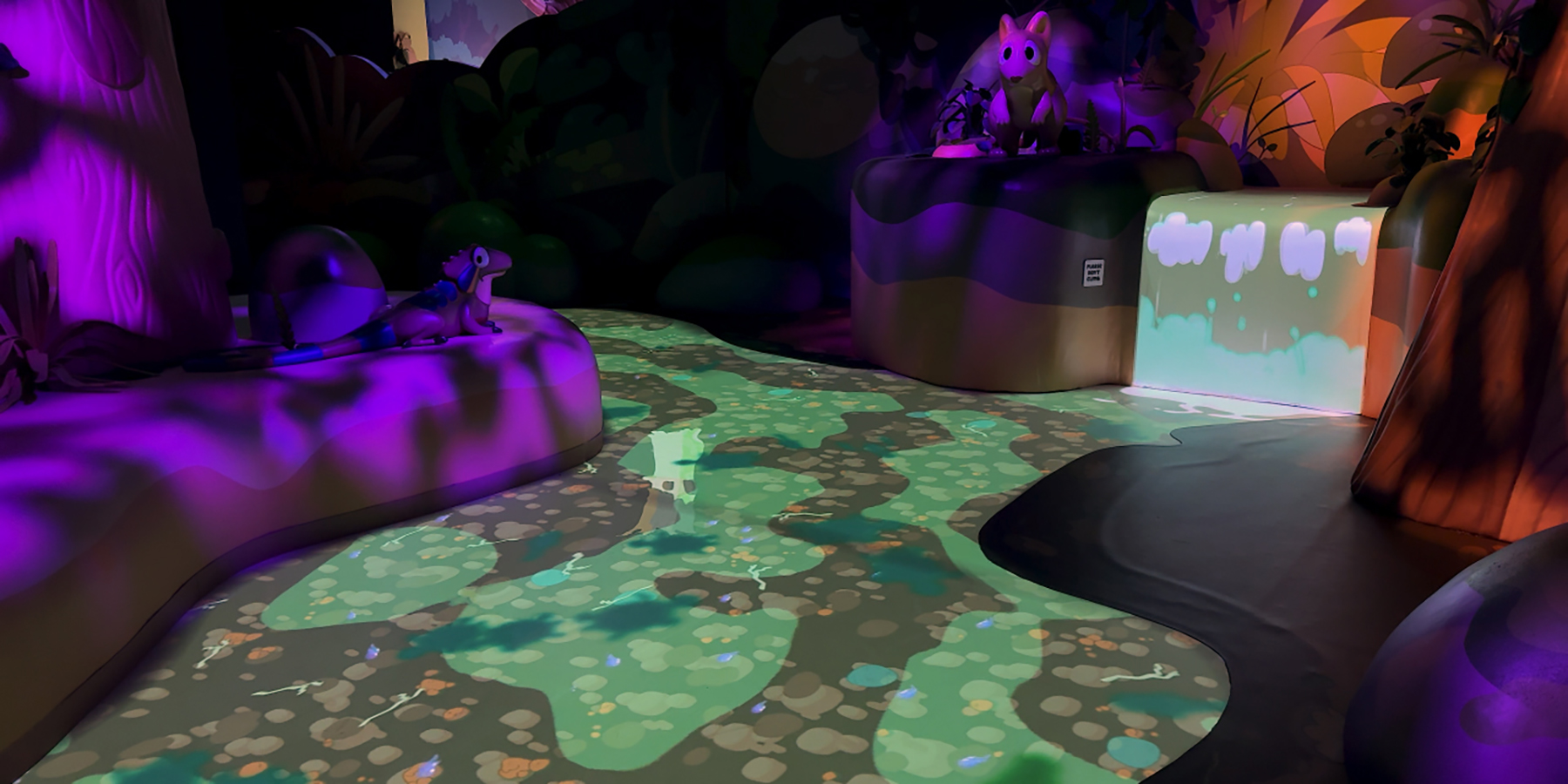 Immersive Digital Creek at Bluey's World