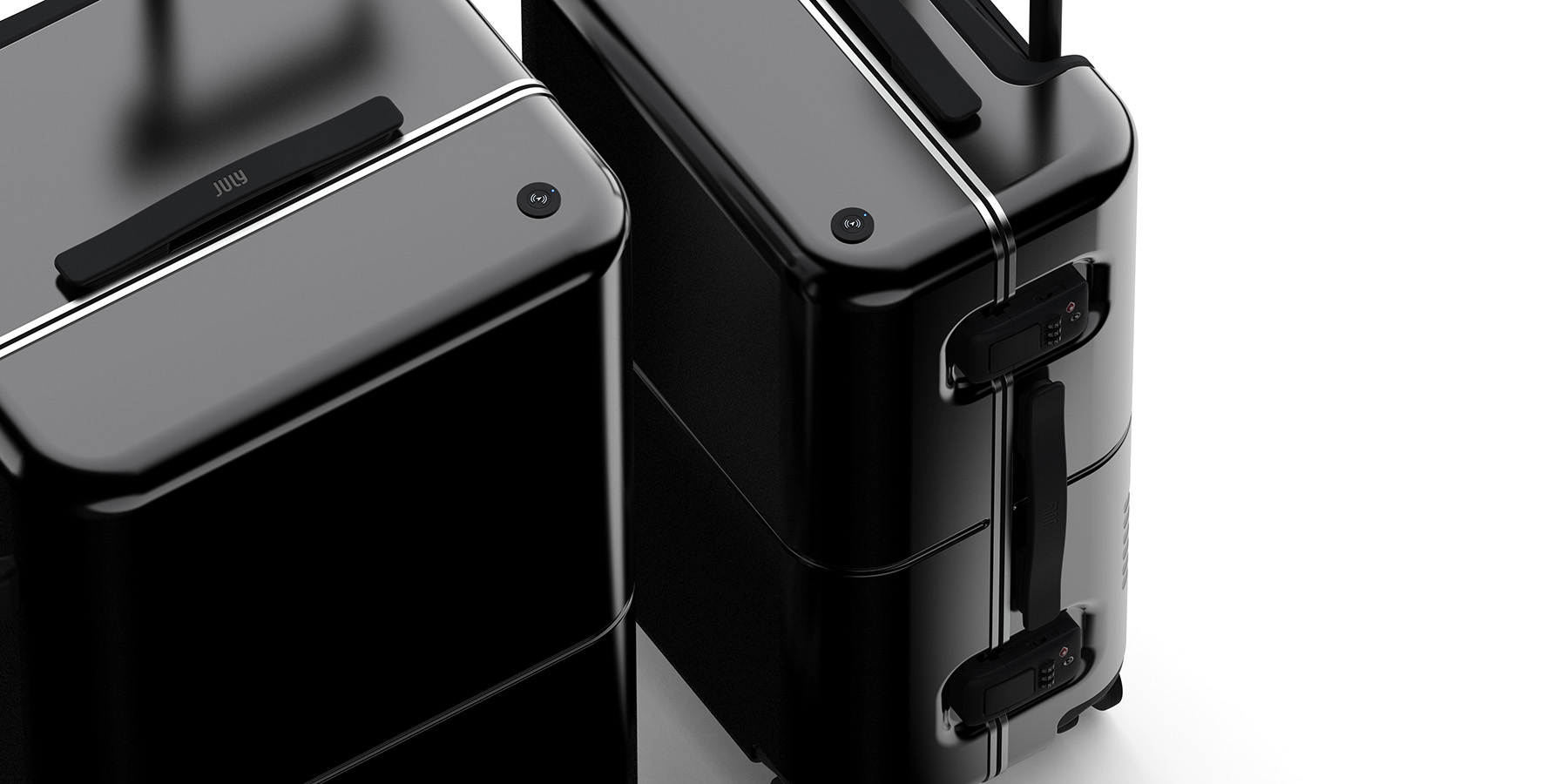 July CaseSafe Tracking Module installed Stand Alone in Trunk Range