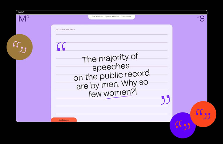 Madam Speaker homepage