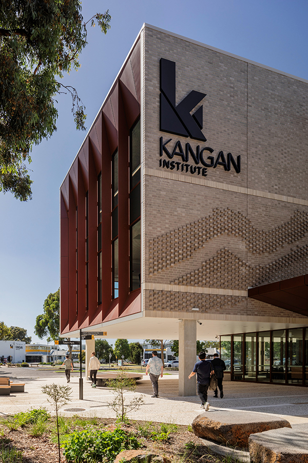Kangan Institute Health and Community Centre of Excellence entrance