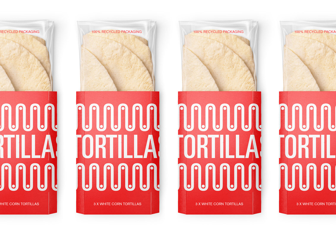 tortillas in packaging