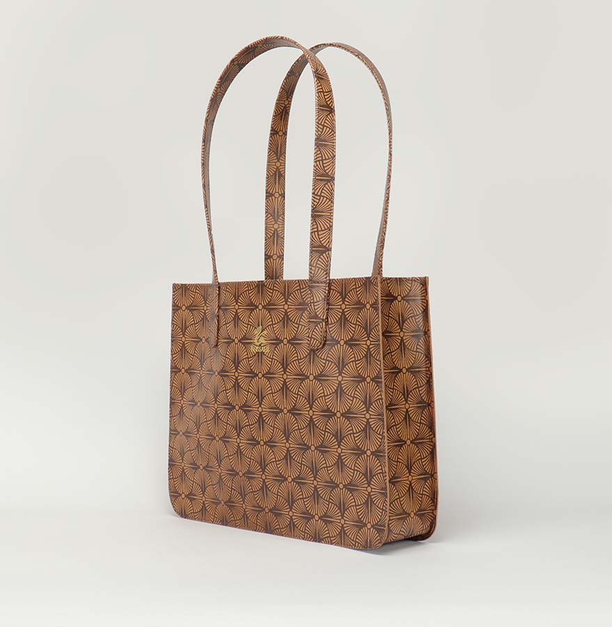 INFINI BAG - PRINTED RECYCLED LEATHER